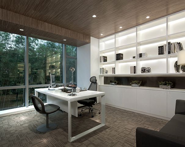 經理辦公室裝修實景圖