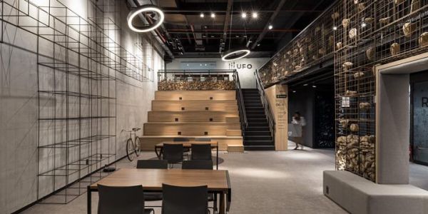 聯合辦公室裝修的外星人的辦公室