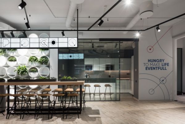 辦公室設計打造的綠色創(chuàng)意公司