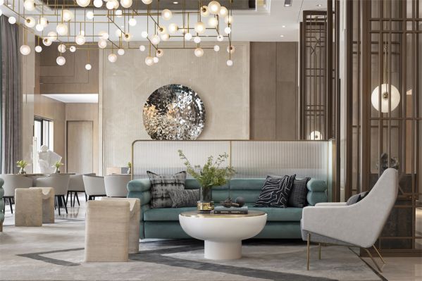 地產(chǎn)營銷中心辦公室設(shè)計的空間美學(xué)